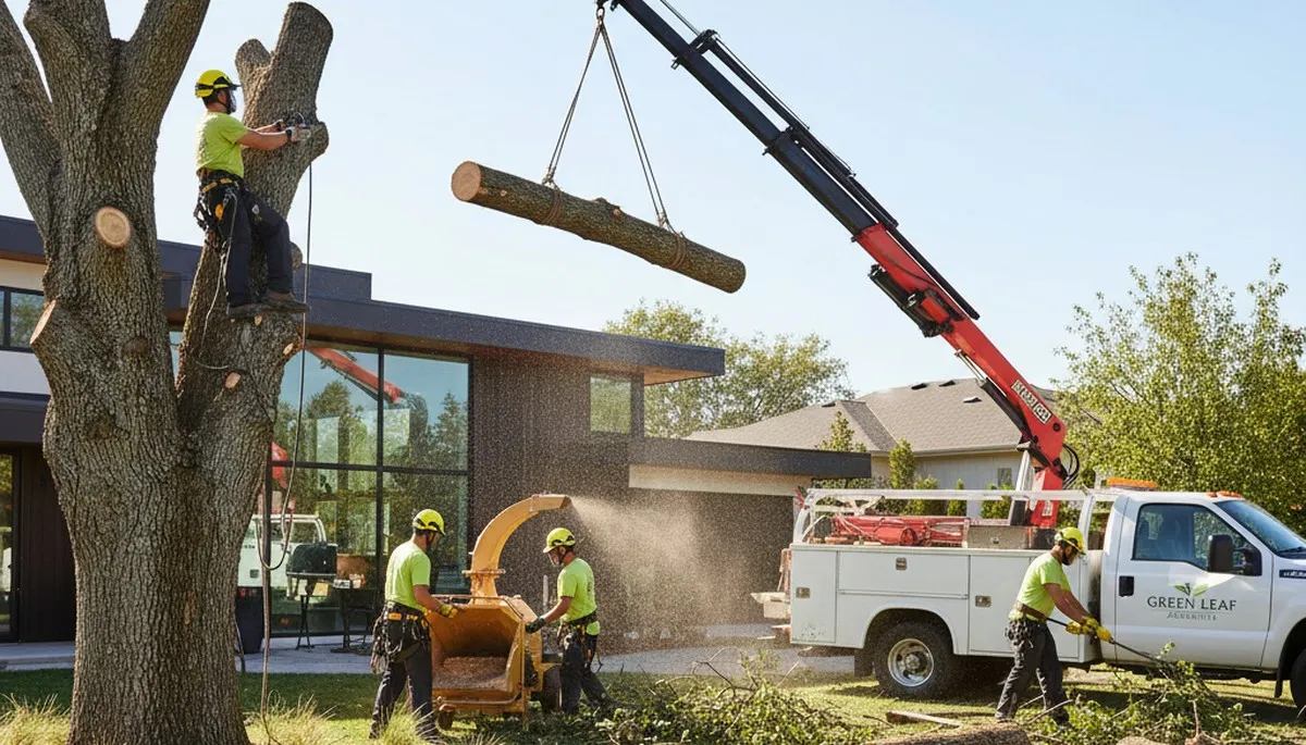 Professional landscaping and tree removal service in Allentown, PA by Chop Chop Tree