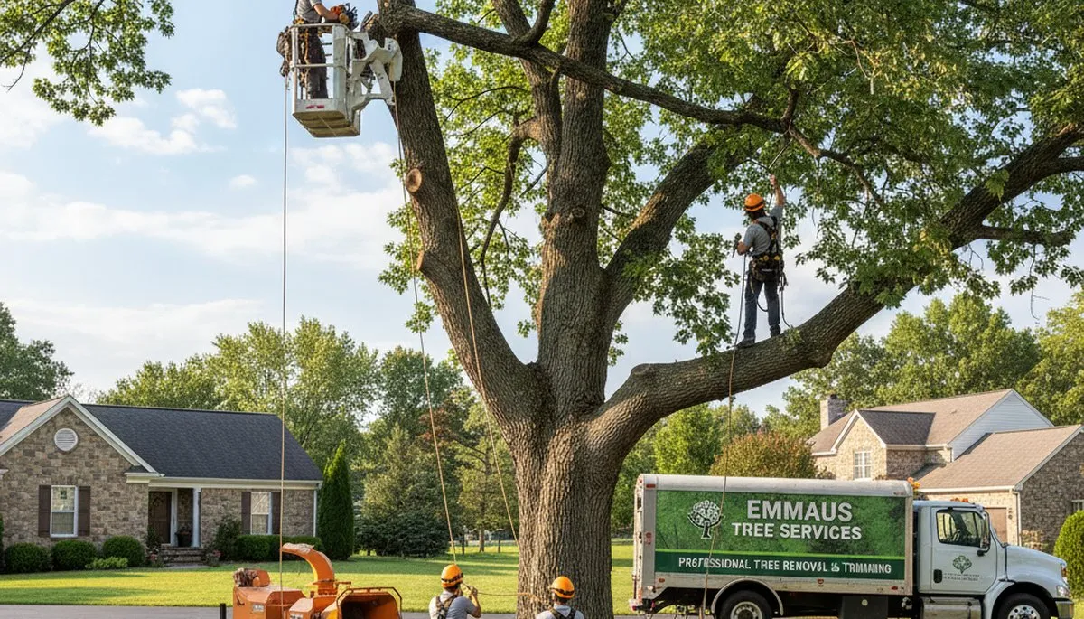 Professional tree removal service in Allentown, PA by certified local arborists
